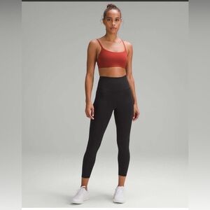 Lululemon Wunder Train High-Rise Tight with Pockets 25” size 8 Color Black